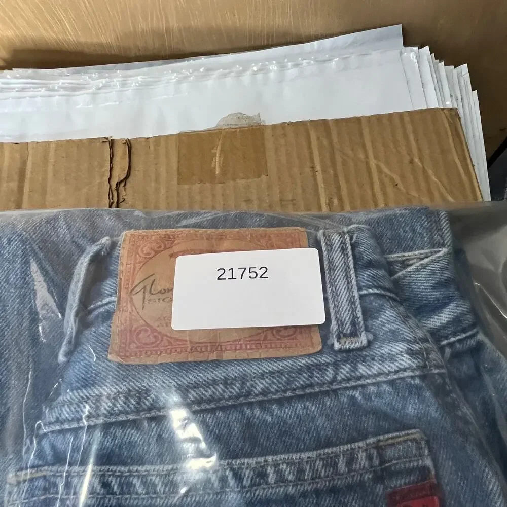 Gloria Vanderbilt Jeans‎ Mens Size 24 Blue High Rise Tapered Mom Denim